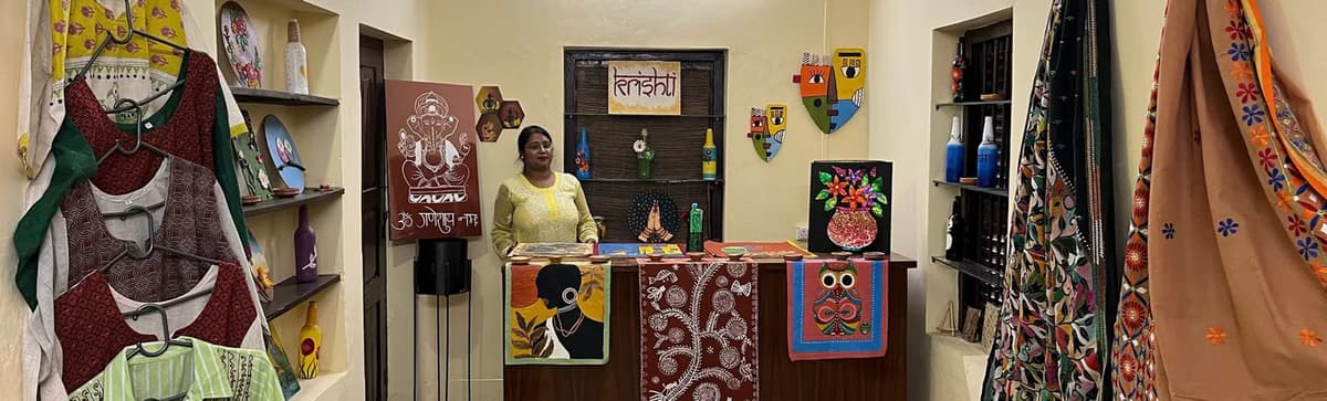 Crafted by Her. Backed by Krishti.