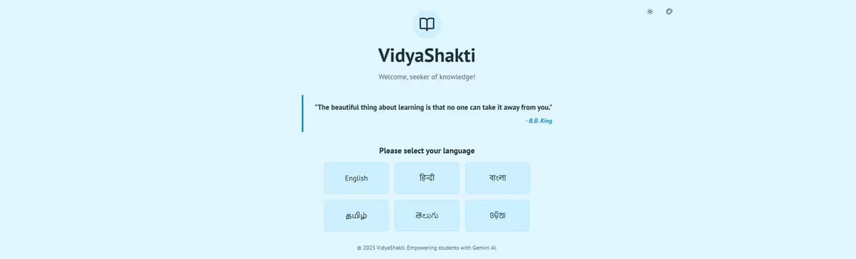 VidyaShakti: AI-Powered Learning for Rural Classrooms