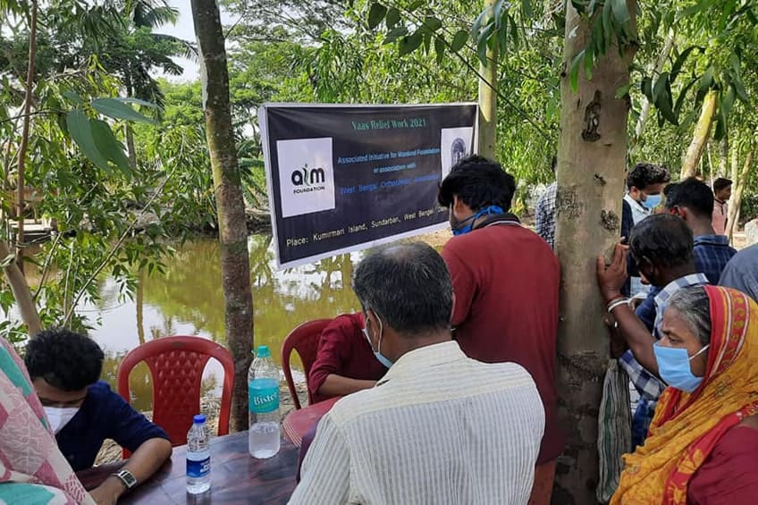 HEALTH CAMP AT KUMIRMARI ISLAND, SUNDARBANS