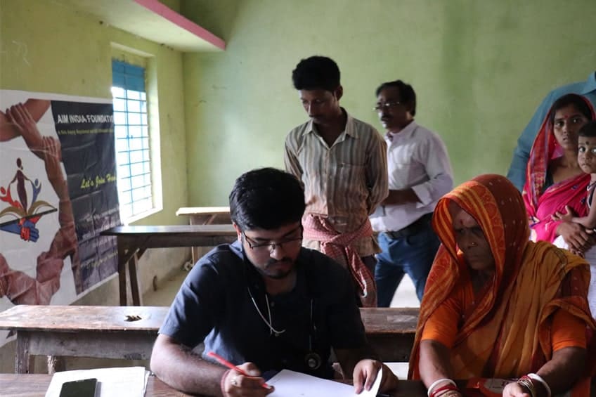 FREE MEDICAL CAMP WITH FREE MEDICINE DISTRIBUTION